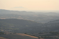 La Maremma Toscana, colline sotto Podere Santa Pia